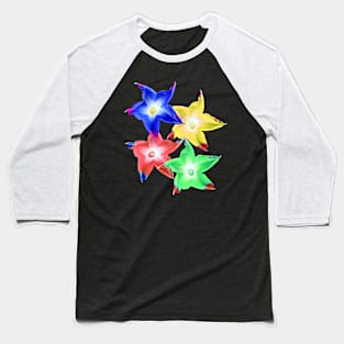 colorful blooming flowers, blossom, nature, floral Baseball T-Shirt